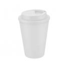 Metro Double Walled Coffee Cup - 350ml White