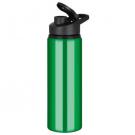 Tide Aluminium Water Bottle with Snap Cap Lid - 750ml Green