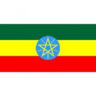 Ethiopian Flag 5ft x 3ft with Eyelets For Hanging