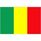 Mali Flag 5ft x 3ft With Eyelets For Hanging