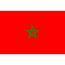 Morocco Flag 5ft x 3ft With Eyelets For Hanging