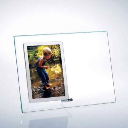 Starfire Clear Vertical Photo Frame Small