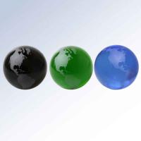 Green Globe-Frosted Continents