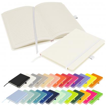 Notes London - Wilson A5 FSC® Notebook in White