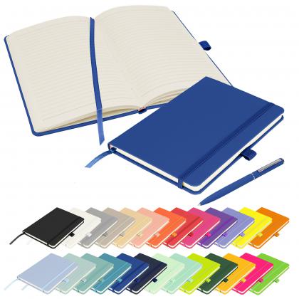 Notes London - Wilson A5 FSC® Notebook & Pen Set in Blue