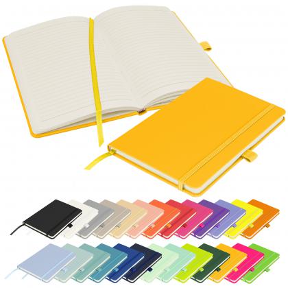 Notes London - Wilson A5 FSC® Notebook in Yellow